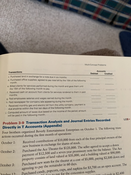 noted in (2) are paid for the supplies delivered 8. Required Idend