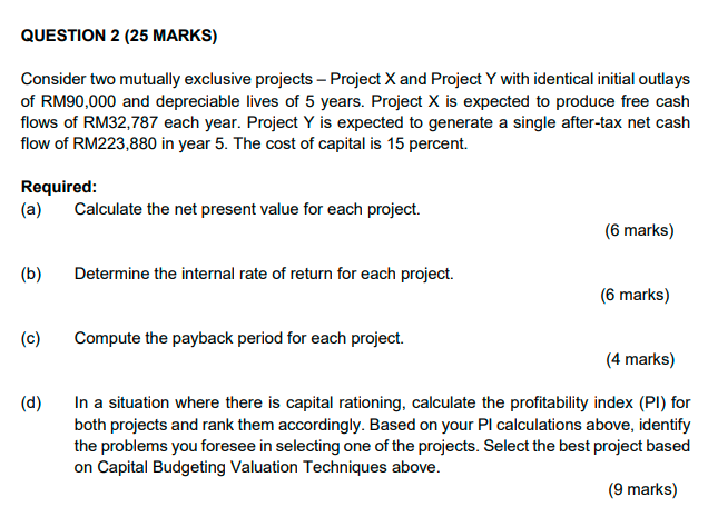 STRUCTURED QUESTIONS. Answer ALL Questions. QUESTION 1 (25 MARKS) (a) Ridzuan is