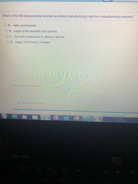 manufacturing cost per unit 300 650 Sales commission (% of sales) 5%