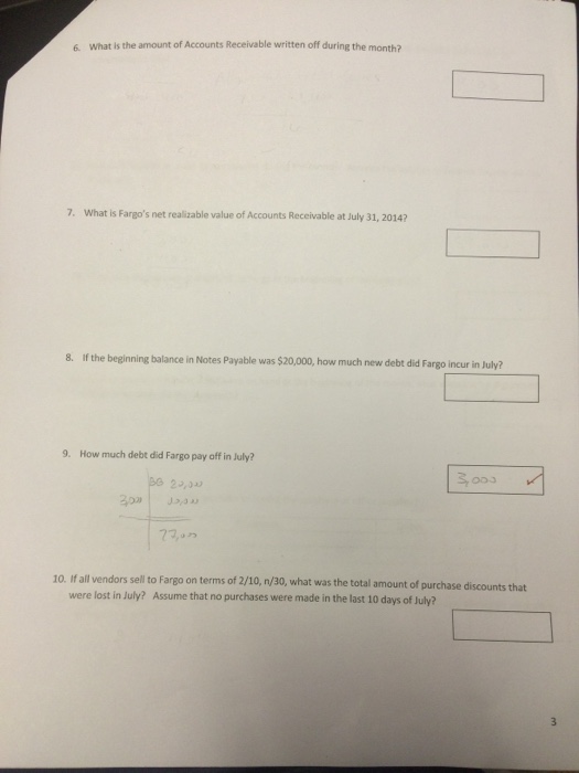 Company. You have Fargo's onalyze the activity in selected accounts to determine