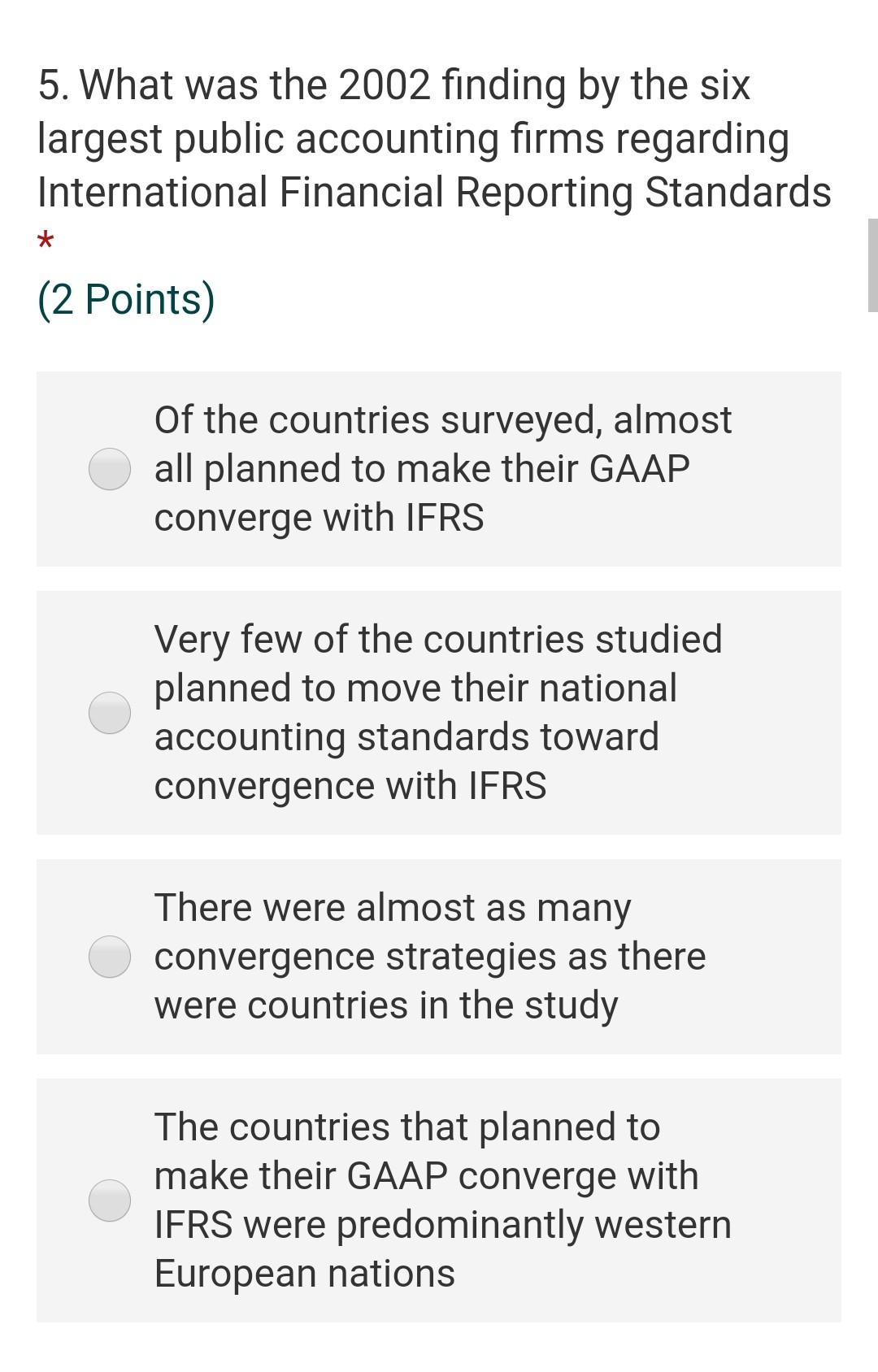 5. What was the 2002 finding by the six largest public
