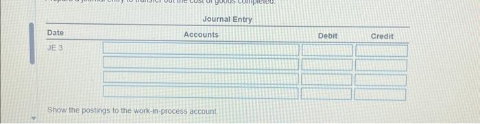 the work-in-process account. Reference Nihon, Inc is a manufacturer of digilal cameras.