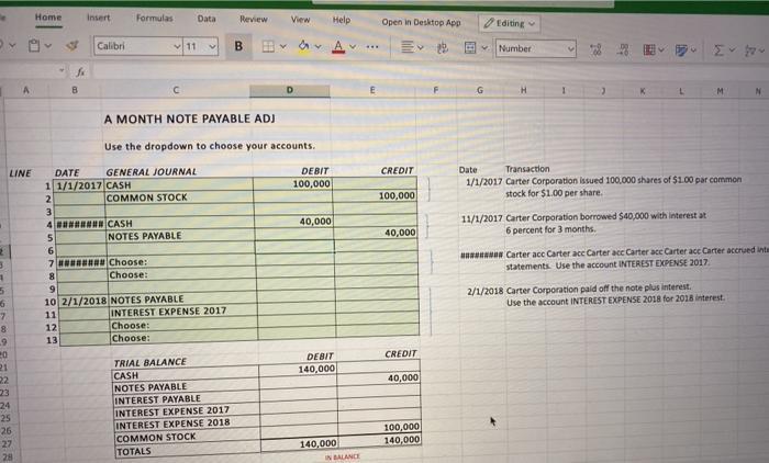  Home Insert Formulas Data Review View Help Open in Desktop App