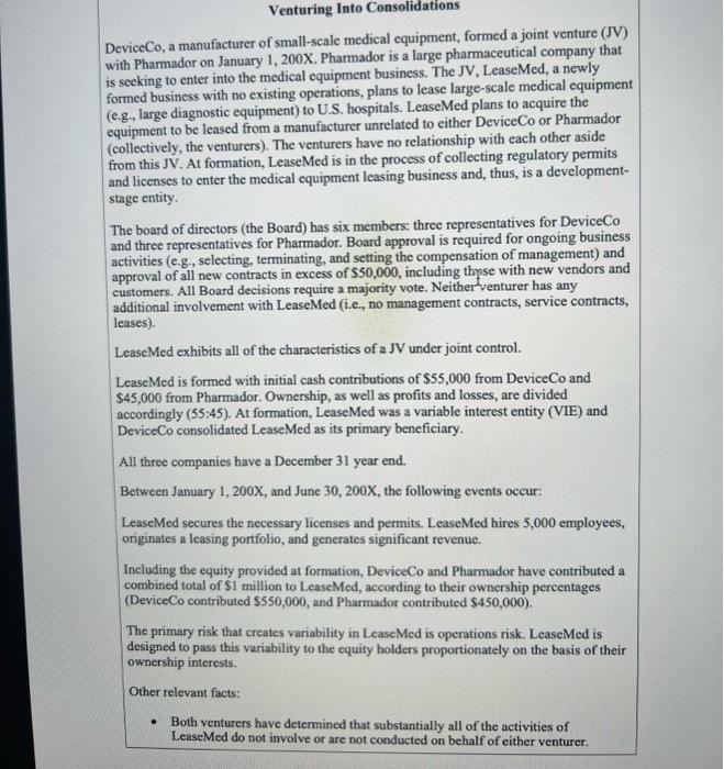 Please answer the following question and explain all the steps. Venturing Into