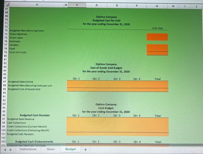 quarters: Regarding Inventory: Work-in-process has a zero beginning and ending balance. Raw
