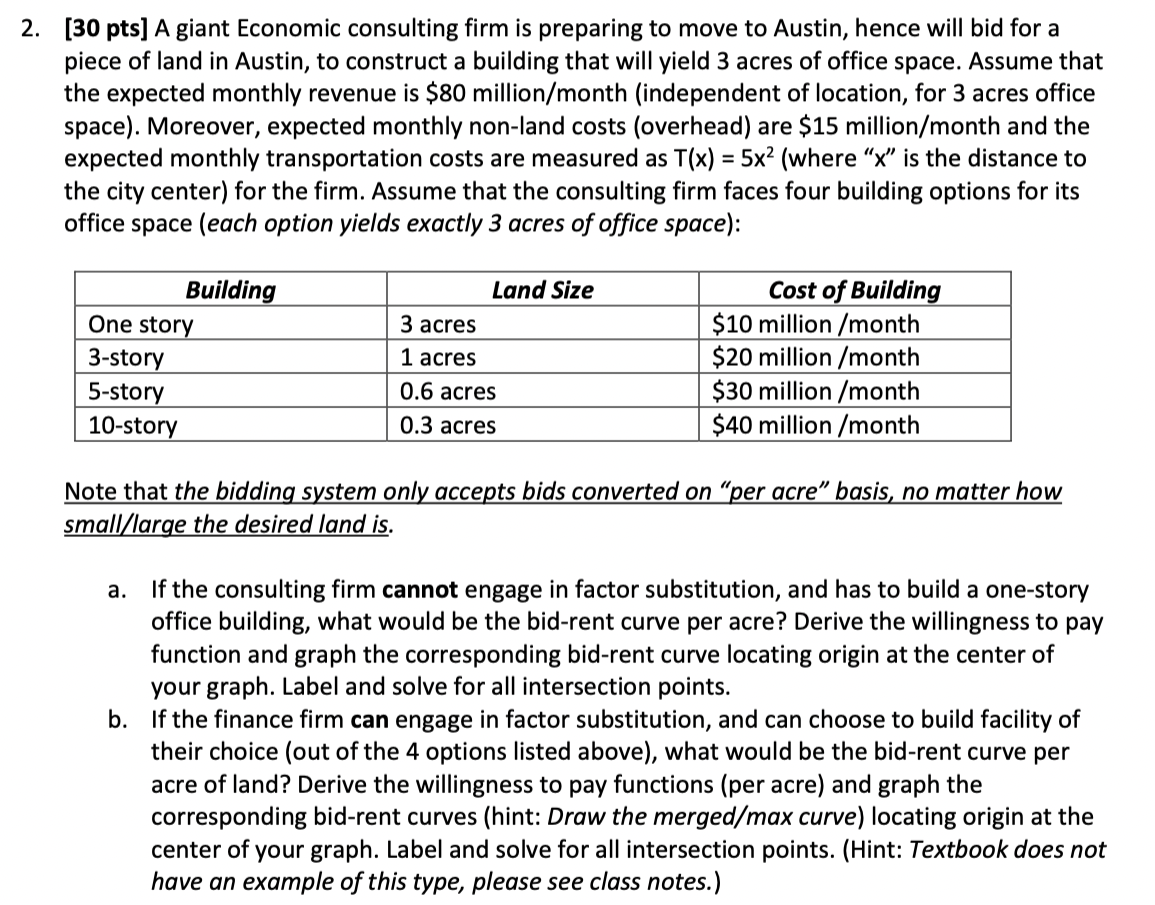 Please help, will give thumb up 2. [30 pts] A giant Economic