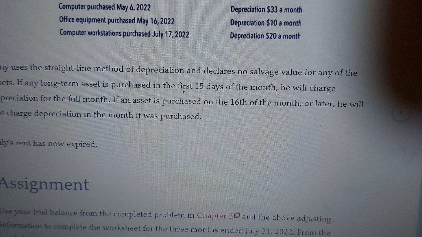 from chapter 2 page 90 and next continuing problem is Page 139