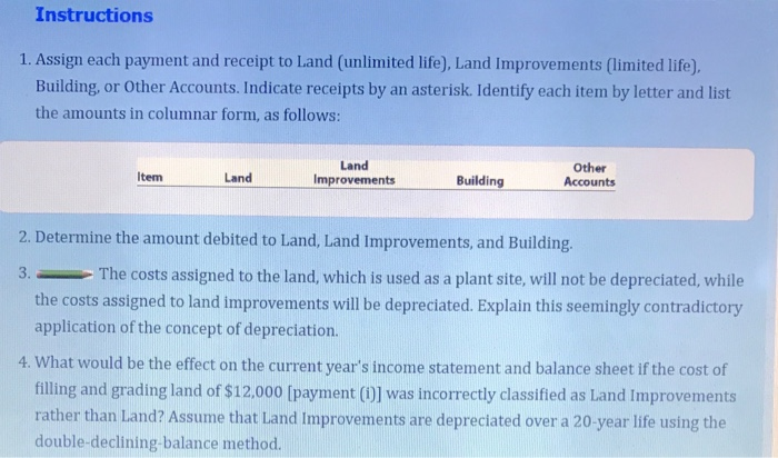 fixed asset accounts Obj. 1 The following payments and receipts are related