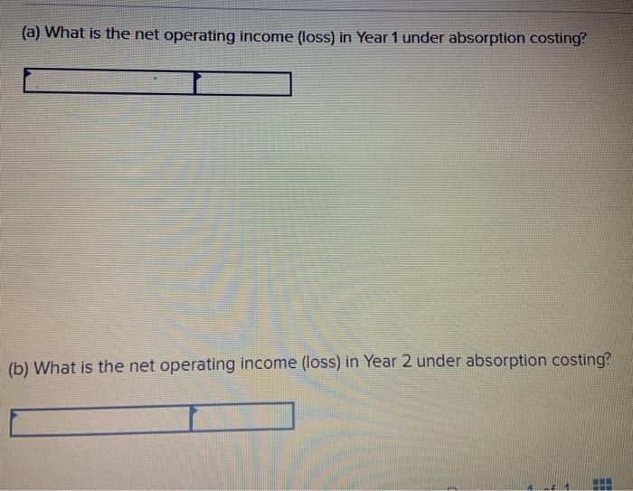 price per unit 5 Manufacturing costs: 6 Variable per unit produced: Direct