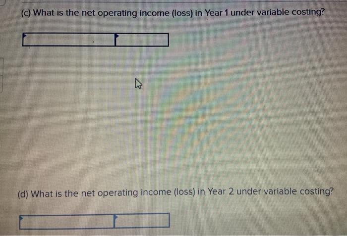 materials 8 Direct labor 9 Variable manufacturing overhead 10 Fixed manufacturing overhead
