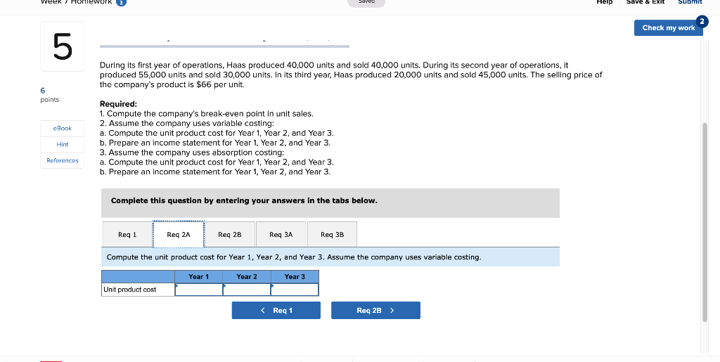Manufacturing: Direct materials Direct labor Variable manufacturing overhead Variable selling and administrative