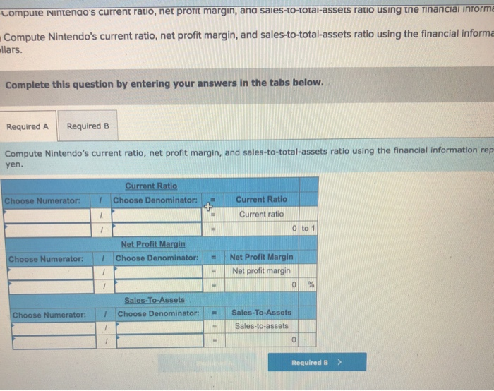 Ltd., reports the following financial information as of, or for the year