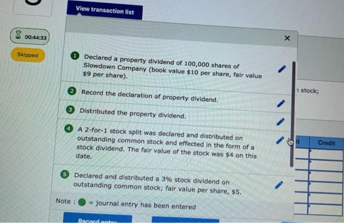Inc, had the following account balances in its shareholders' equity accounts Common