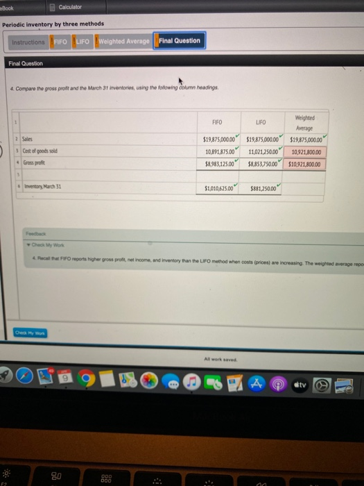 Instructions The beginning inventory for Midnight Supplies and data on purchases and