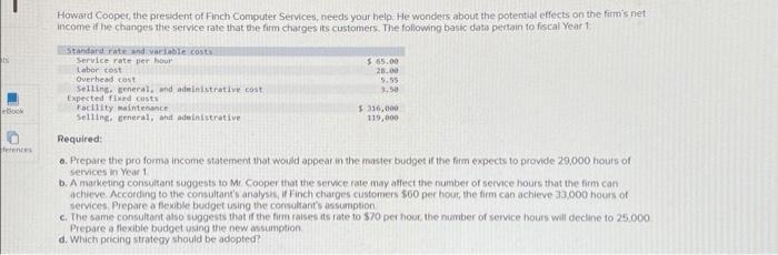 please help Complete this question by entering your answers in the tabs