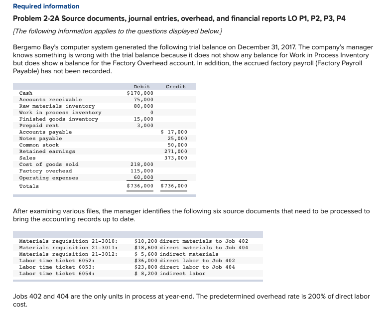  Direct materials costs to Work in Process Inventory. Direct labor costs