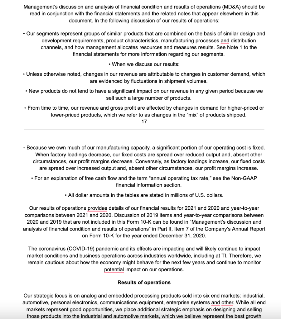 year, describe whether the ratio for the current year is more or