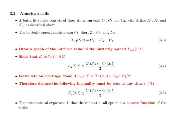 three options on the same stock. . All three options have the