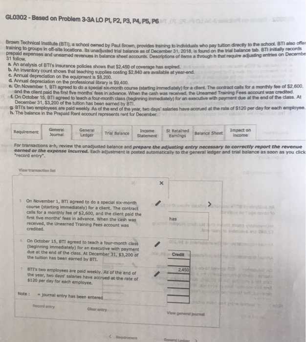 P4, P5, P6 Brown Technical Institute (BT), a school owned by Paul