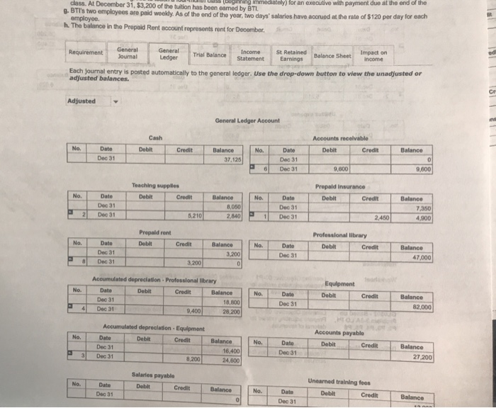 the balance tab Tiny records prepard expenses and named ones in balance