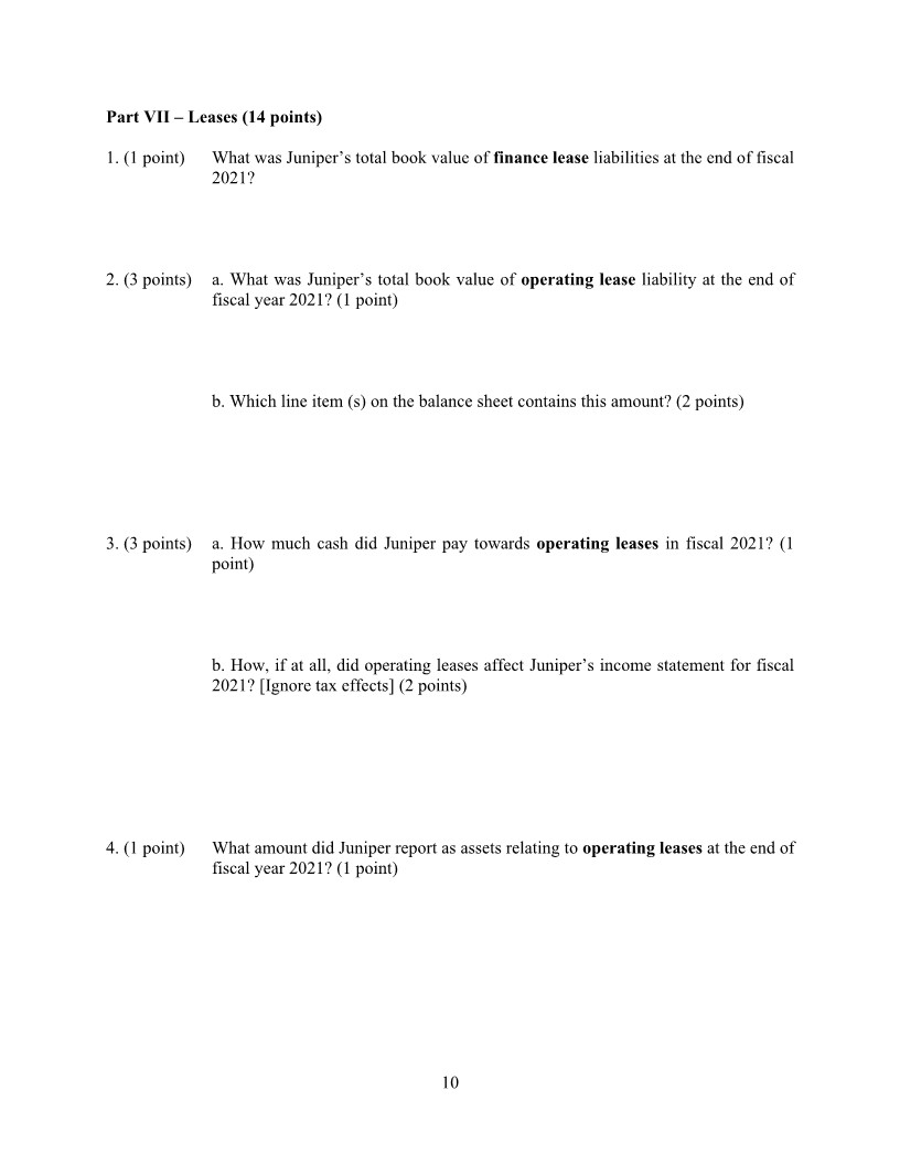 How did the analyst arrive at that conclusion? ( 2 points) b.