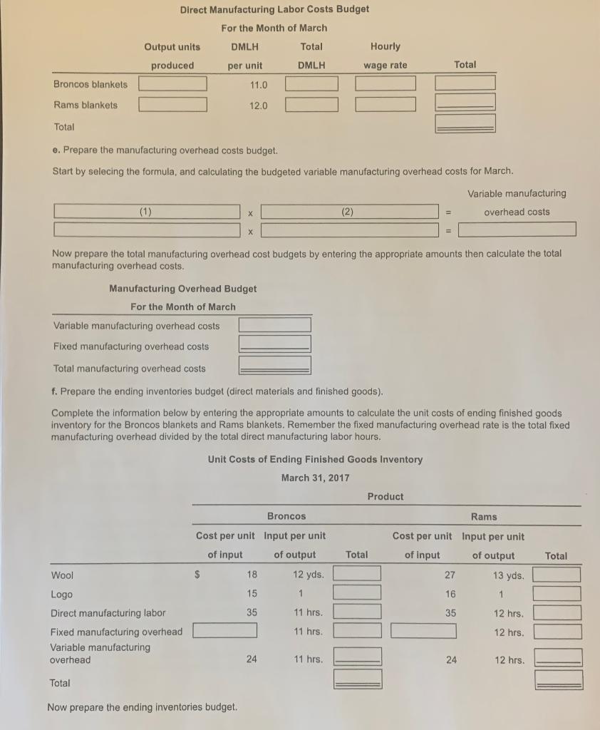 34 35 i Direct Materials - X Unit data pertaining to the