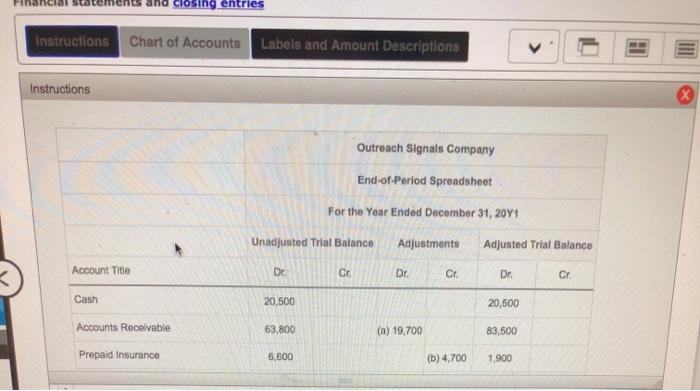 need to enter colons () or the word "Less" on the balance