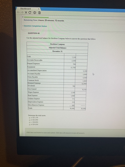 din Accounts Receivable, $36,400 QUESTION 46 Rodgers Company where the following conciling