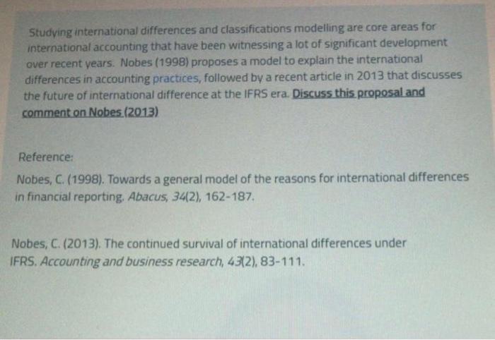 fast please Studying international differences and classifications modelling are core areas for