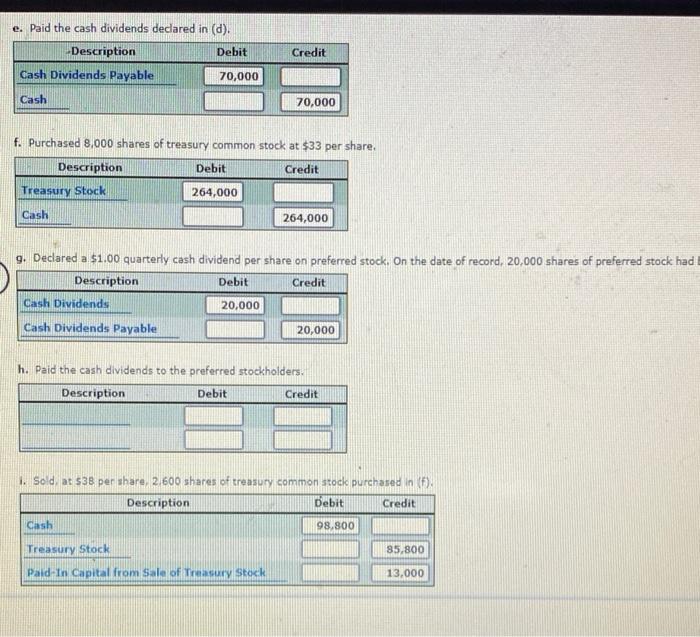selected transactions. If no entry is required, select "No entry required" from