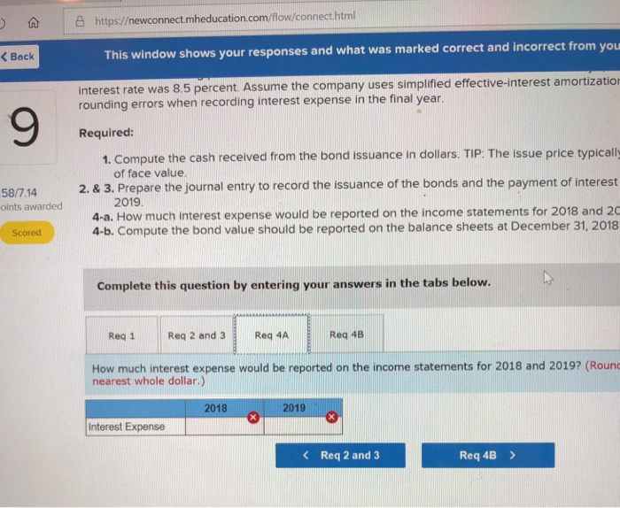 with the following details Face value: $1,848,0 Interest: 9.5 percent per year