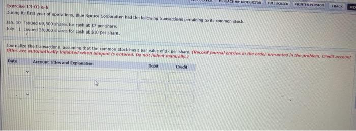  ACF MY TASTRICTOR FULL SCREEN PRINTER VERSION * RACK Exercise 13-03a-b