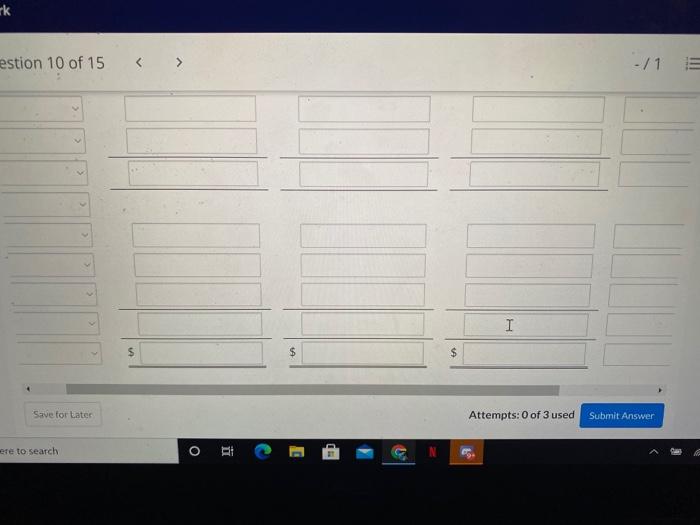 month are Supervision $4,500, Depreciation $1.500, and Property Taxes $700. The company