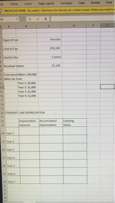  -ide Insert Home Page Layout Formulas Data Review View PROTECTED VIEW