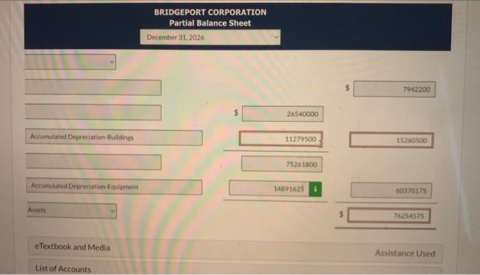 cost \$1,134,600 when purchased on January 1, 2019. The equipment was sold