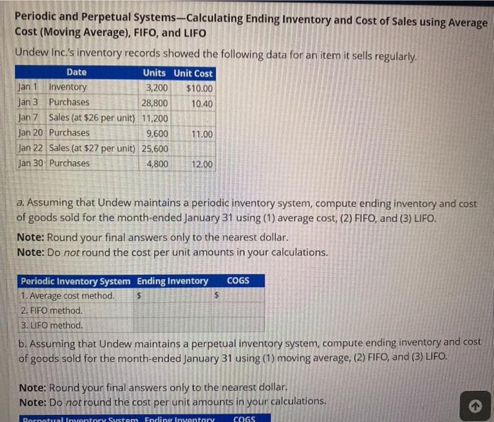  please show all the work for it Date Periodic and Perpetual