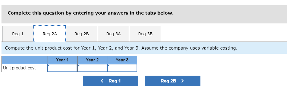 Income Statements (L06-1, LO6-2] Haas Company manufactures and sells one product. The