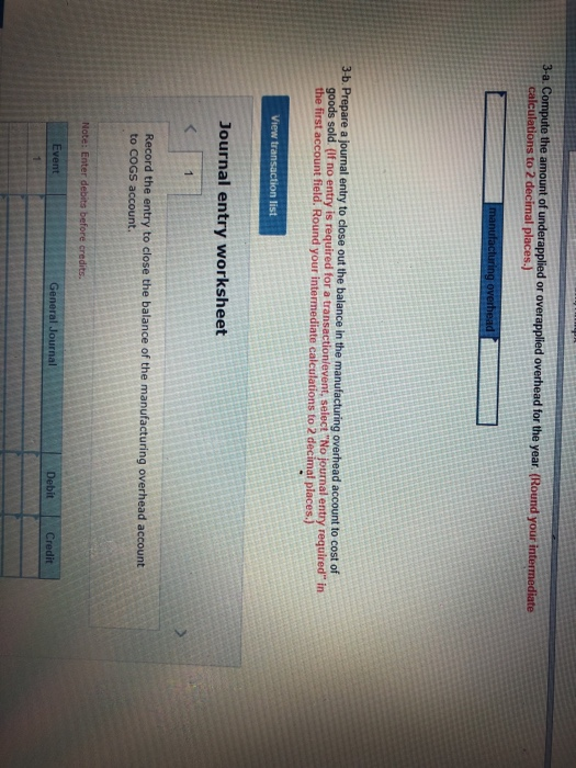  head for the year (Round your intermediate 3-b. Prepare a journal