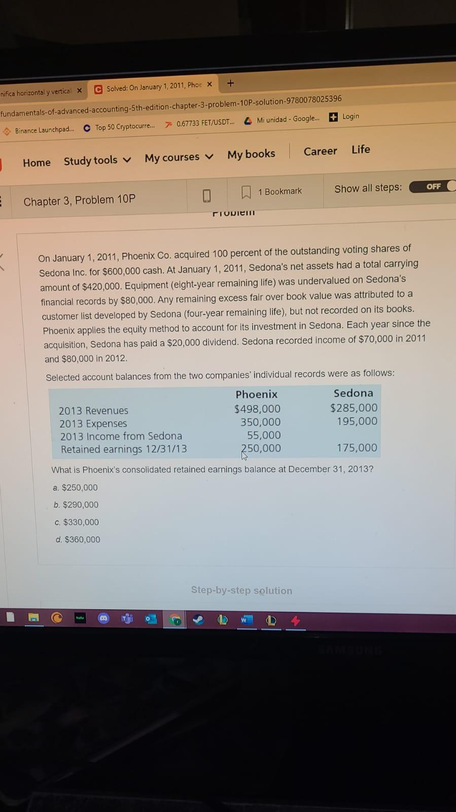 + nifica horizontal y vertical X C Solved: On January 1,