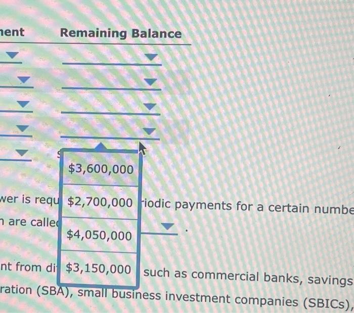 termination of the loan are called Hack Wellington Co, is exploring options