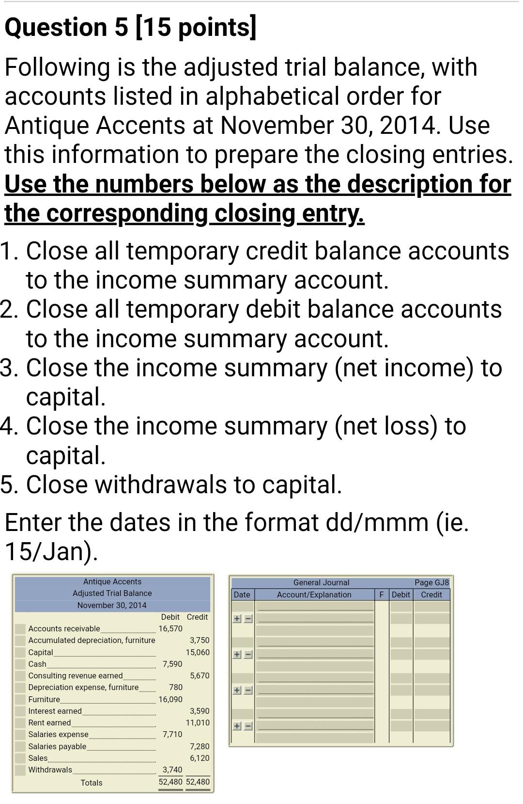 do it as early as possible Question 5 (15 points) Following