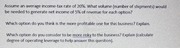 process of assessing the choice between two different cost structures for the