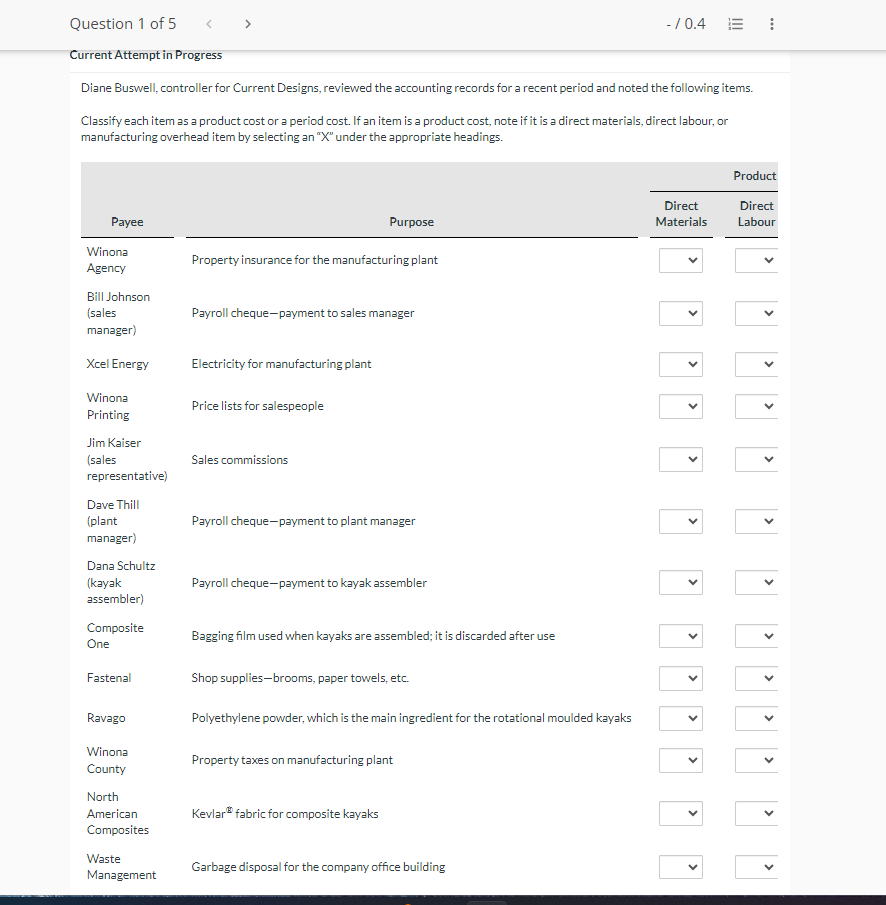  Current Attempt in Progress Diane Buswell, controller for Current Designs, reviewed