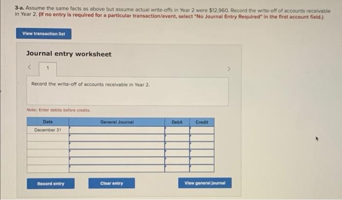 of $156,000. By the end of Year 1. cash collections on these