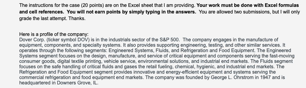 PLEASE SHOW EQUATIONS. I AM HAVING TROUBLE The instructions for the case