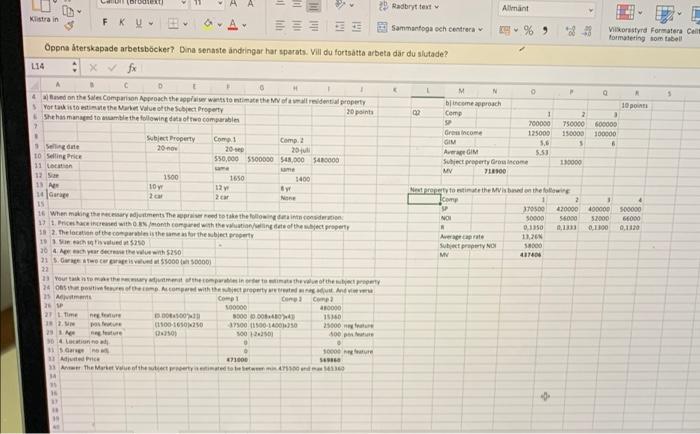 solution Sheet1 Sheet2 Sheet3 Q5 (30 points) a) Based on the Sales