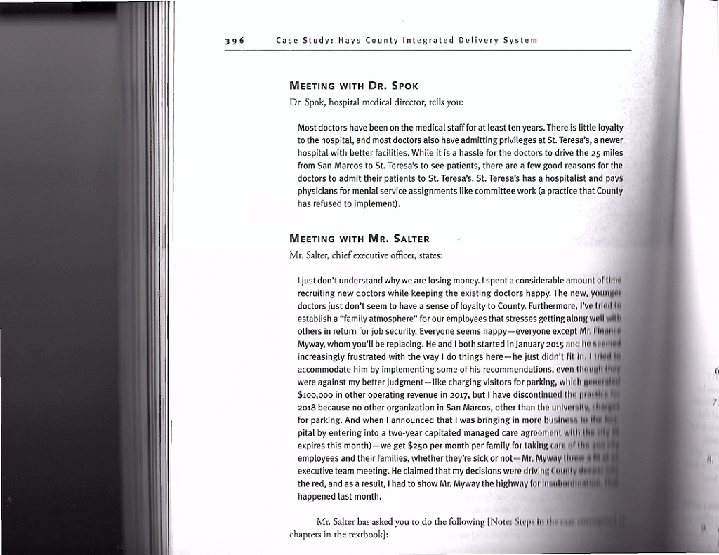 finances. When I looked at this case study I couldn't do it