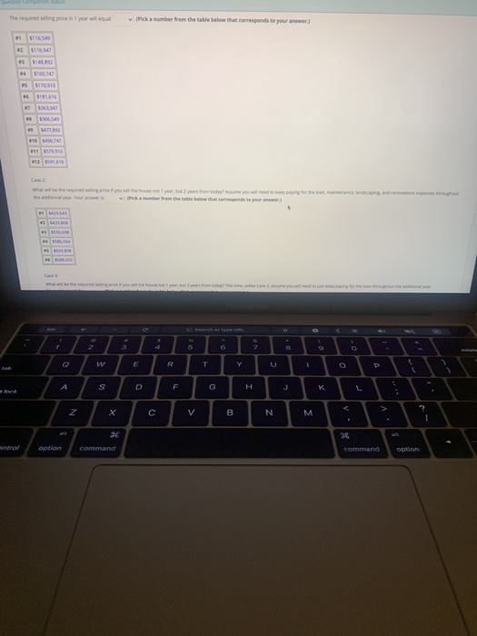 doesn't round anything You are a professional real estate Investor, and you