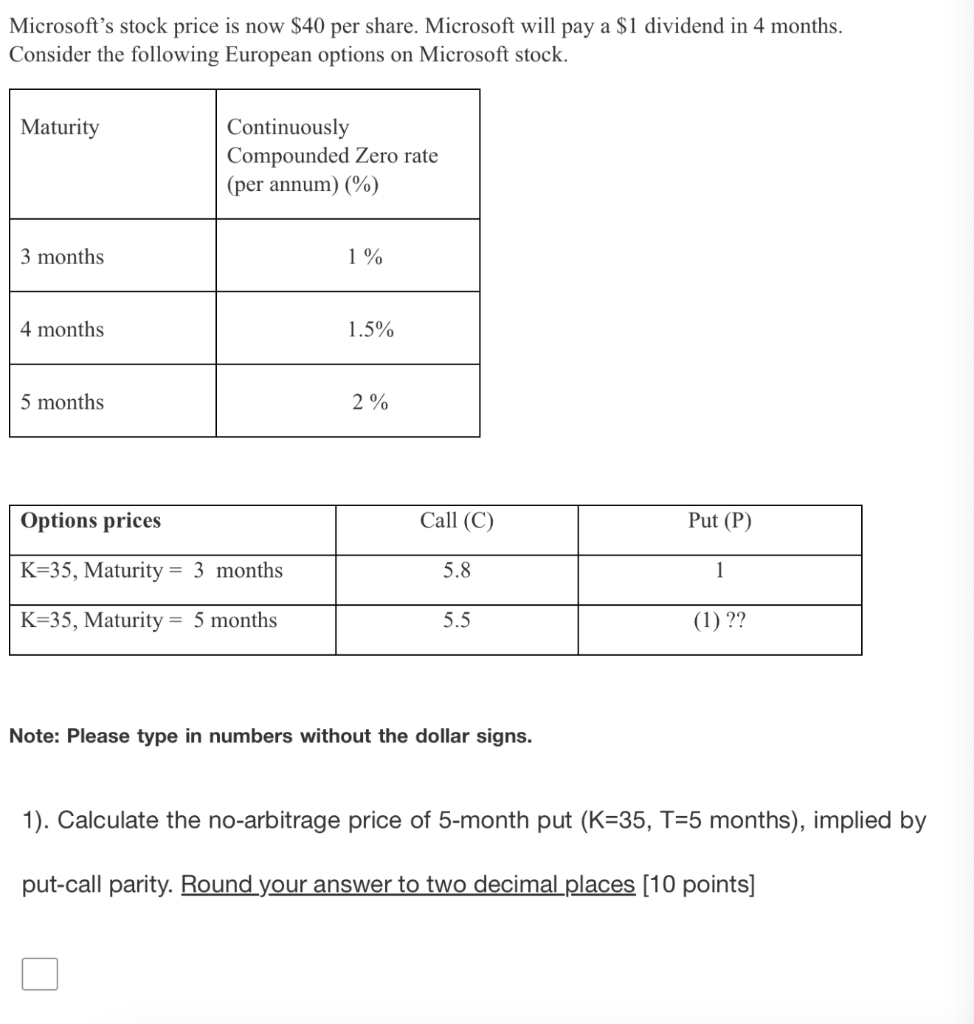 would have a positive profit at time zero and zero net cash