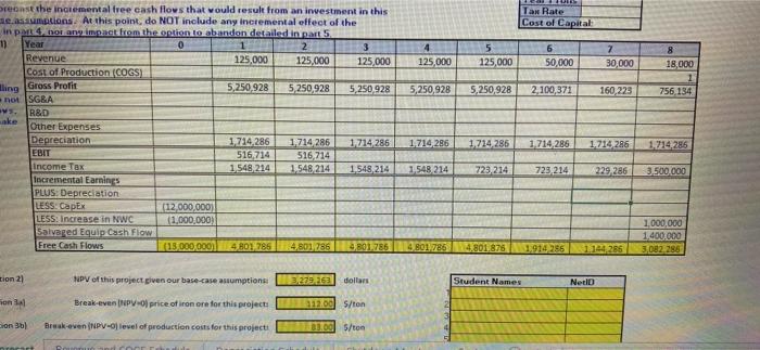be mounted on a particular piece of land. This survey cost $500,000